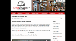 Desktop Screenshot of nextchapterbooksvt.com